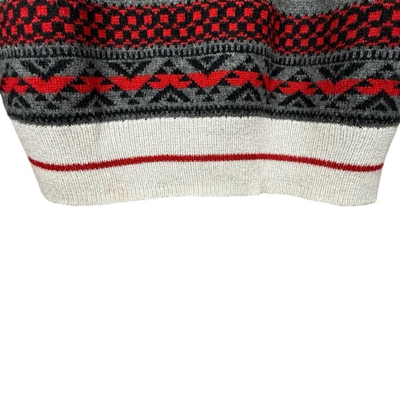 Mossimo Supply Co. Reindeer And Snowflake Christmas Sweater Size L - Picture 5 of 10